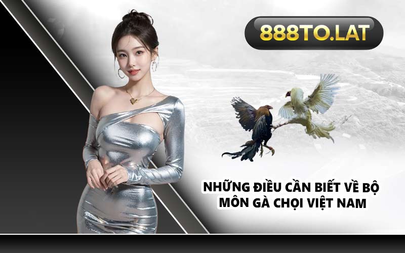 Những điều cần biết về bộ môn gà chọi Việt Nam